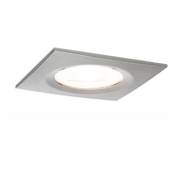 Paulmann 93611 - LED-GU10/7W IP44 Димируема луничка за баня NOVA 230V