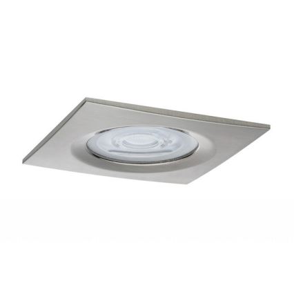 Paulmann 93611 - LED-GU10/7W IP44 Димируема луничка за баня NOVA 230V
