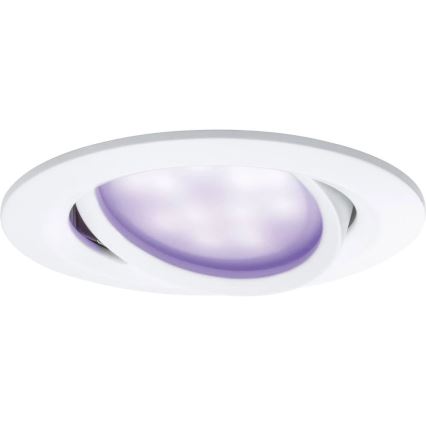 Paulmann 93940 -К-кт 3x LED RGBW/2W IP23 Димируема лампа за окачен таван на баня 230V