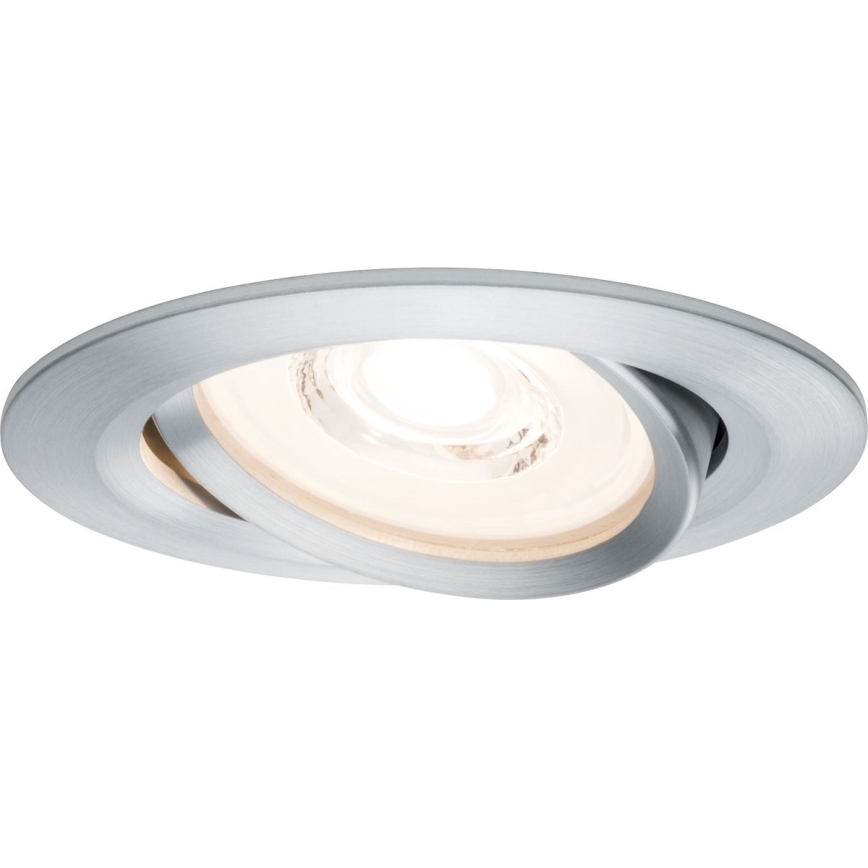Paulmann 93943 - КОМПЛЕКТ 3xLED/6,8W IP23 Димируемо вградено осветително тяло за баня COIN 230V