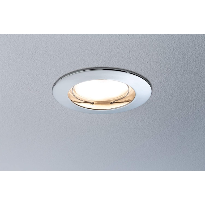 Paulmann 93959 - LED/7W IP44 Димируема луничка за баня COIN 230V