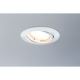 Paulmann 93961 - LED/7W IP23 Димируема луничка за баня COIN 230V бяла