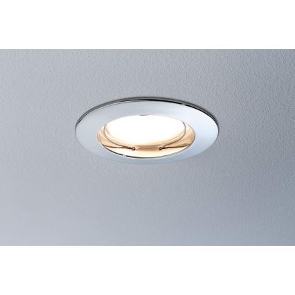 Paulmann 93965 - LED/7W Димируема луничка за баня COIN 230V