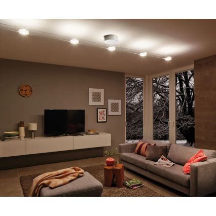 Paulmann 94090 - LED/4W Луни за кабелна система DISC 12V бял