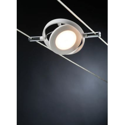 Paulmann 94106 - К-кт 6xLED/4W Спот за релсова система ROUNDMAC 230V бял