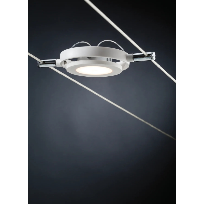 Paulmann 94106 - К-кт 6xLED/4W Спот за релсова система ROUNDMAC 230V бял