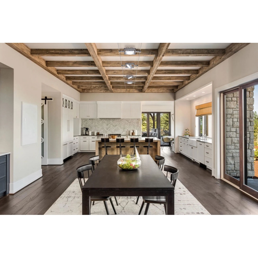 Paulmann 94107 - комплект 4xLED/4,3W точкови осветителни тела за кабелна система MAC 230V матов хром