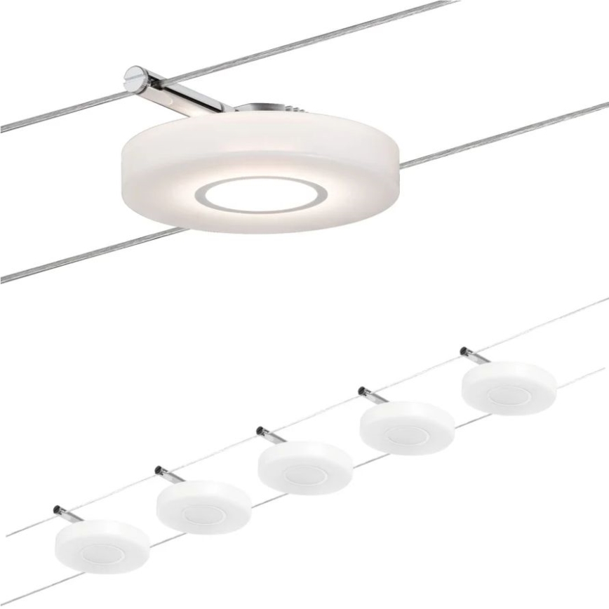 Paulmann 94109 - К-кт 5xLED/4,3W Спот за релсова система MAC 230V