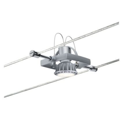 Paulmann 94132 - 1xGU5,3/10W Спот за релсова система MAC 12V матов хром