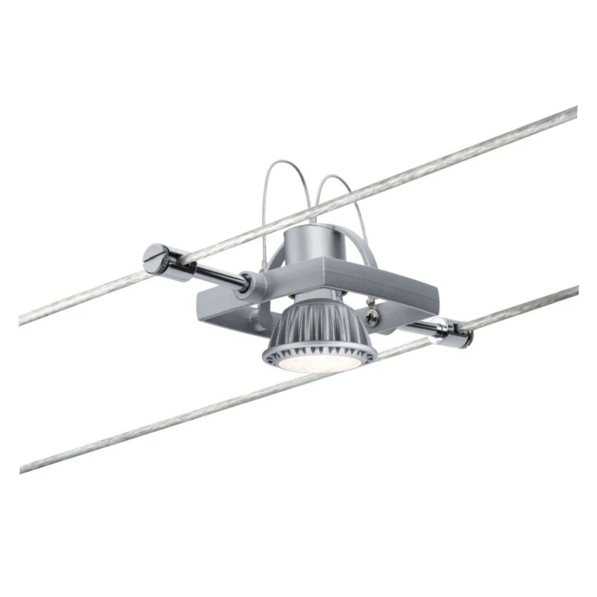 Paulmann 94132 - 1xGU5,3/10W Спот за релсова система MAC 12V матов хром