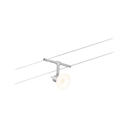 Paulmann 94136 - Пълен комплект 5xGU5,3/10W кабелна система SHEELA 230V, лъскав хром