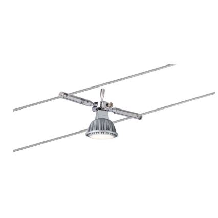 Paulmann 94147 - 1xGU5,3/10W спот за тросова система TOGO 12V матов хром