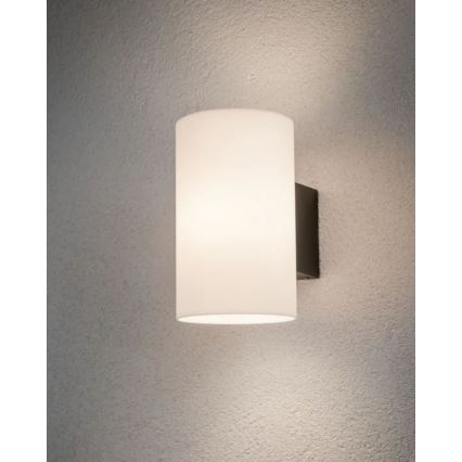 Paulmann 94186 - 1xE27/15W IP54 Екстериорен аплик TUBE 230V