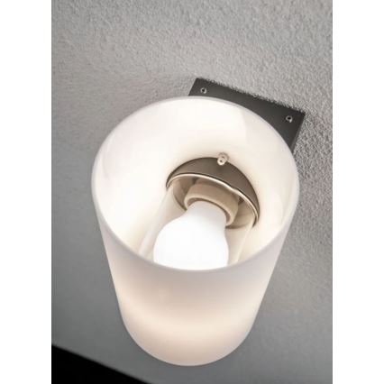Paulmann 94186 - 1xE27/15W IP54 Екстериорен аплик TUBE 230V