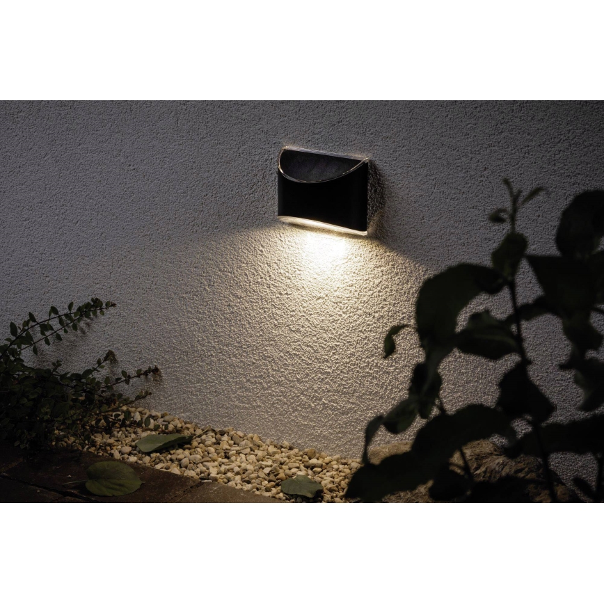 Paulmann 94233 - LED/0,05W IP44 Соларен аплик ELLIOT 1,2V 400 mAh