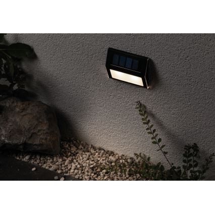 Paulmann 94234 - LED/0,05W IP44 Екстериорна соларна лампа със сензор DAYTON 1,2V 400 mAh