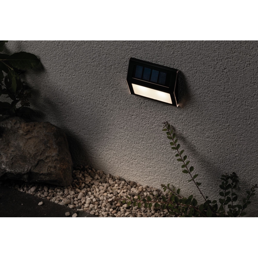 Paulmann 94234 - LED/0,05W IP44 Екстериорна соларна лампа със сензор DAYTON 1,2V 400 mAh