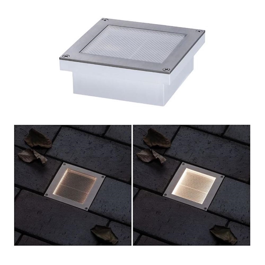 Paulmann 94238 - LED/0,7W IP67 Соларна лампа за алея със сензор ARON 3,7V 650 mAh