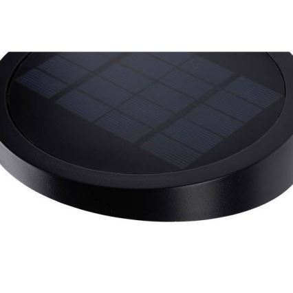 Paulmann 94246 - LED/1,2W IP44 Екстериорна соларна лампа със сензор RYSE 3,7V 1800 mAh