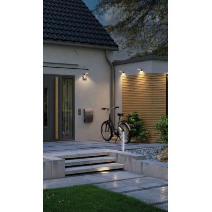 Paulmann 94252 - LED/1,2W IP44 Соларен екстериорен лампа със сензор SOLEY 230V