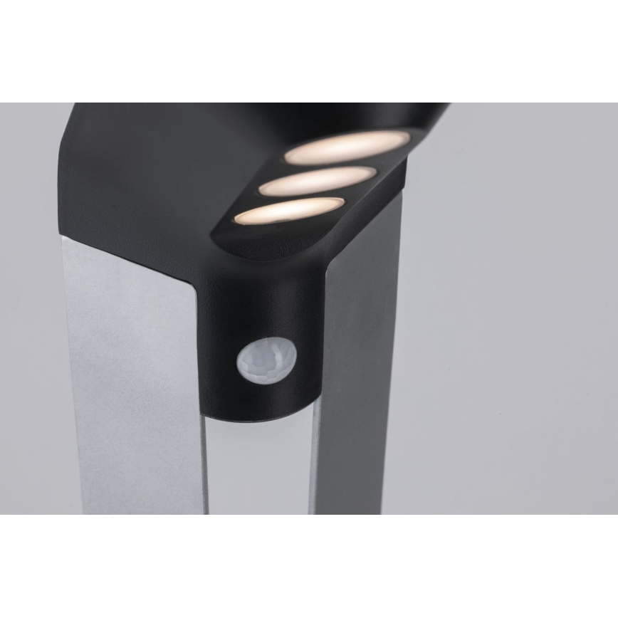 Paulmann 94252 - LED/1,2W IP44 Соларен екстериорен лампа със сензор SOLEY 230V