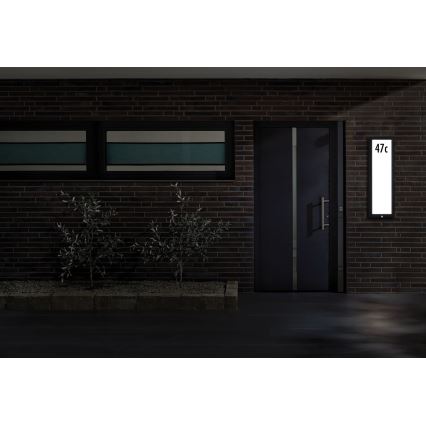 Paulmann 94257 - LED/19W IP44 Номер на къща със сензор 230V