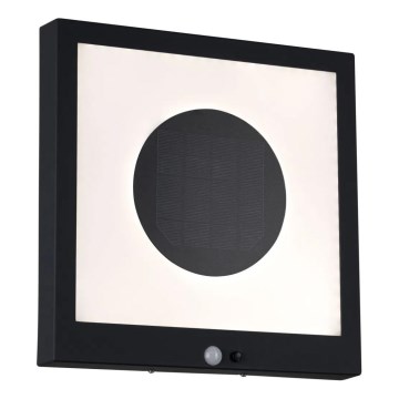 Paulmann 94263 - LED/1,2W IP44 Соларен стенен осветител с сензор TAIJA 3,7V 1800 mAh
