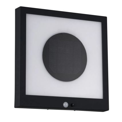 Paulmann 94263 - LED/1,2W IP44 Соларен стенен осветител с сензор TAIJA 3,7V 1800 mAh