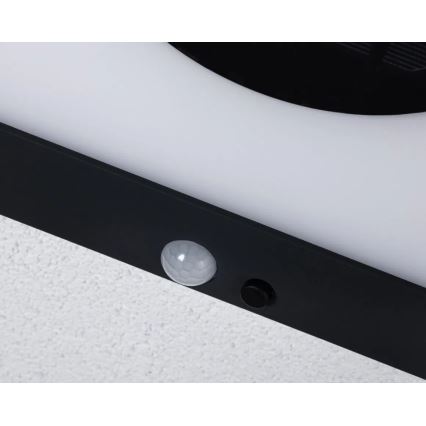 Paulmann 94263 - LED/1,2W IP44 Соларен стенен осветител с сензор TAIJA 3,7V 1800 mAh
