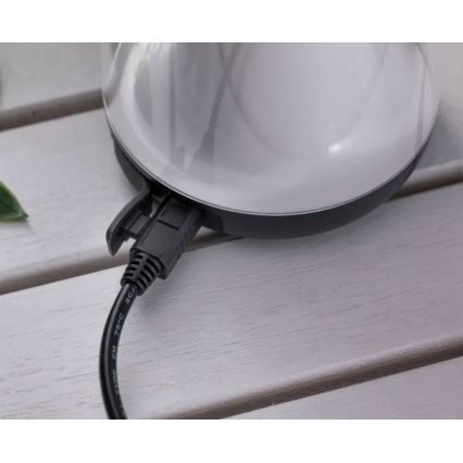 Paulmann 94267 - LED/1,3W IP44 Екстериорен димируема лампа CUPULINO 5V 2000 mAh