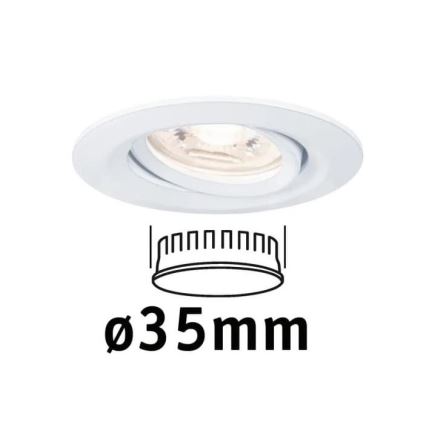 Paulmann 94292 - LED/4W IP23 Лампа за вграждане в баня COIN 230V