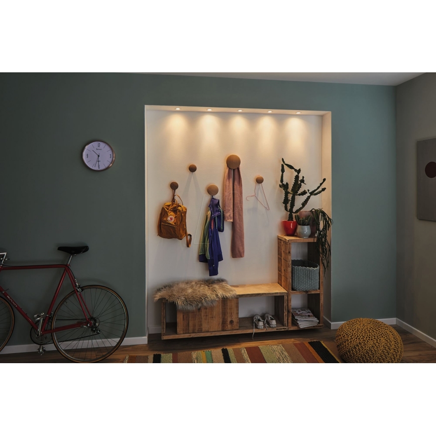 Paulmann 94304 - LED/4W IP44 Лампа за вграждане в баня COIN 230V