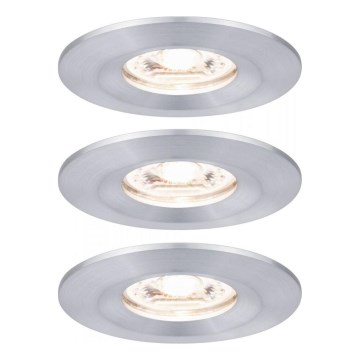 Paulmann 94305 - К-кт 3xLED/4W IP44 Лампа за вграждане в баня NOVA 230V