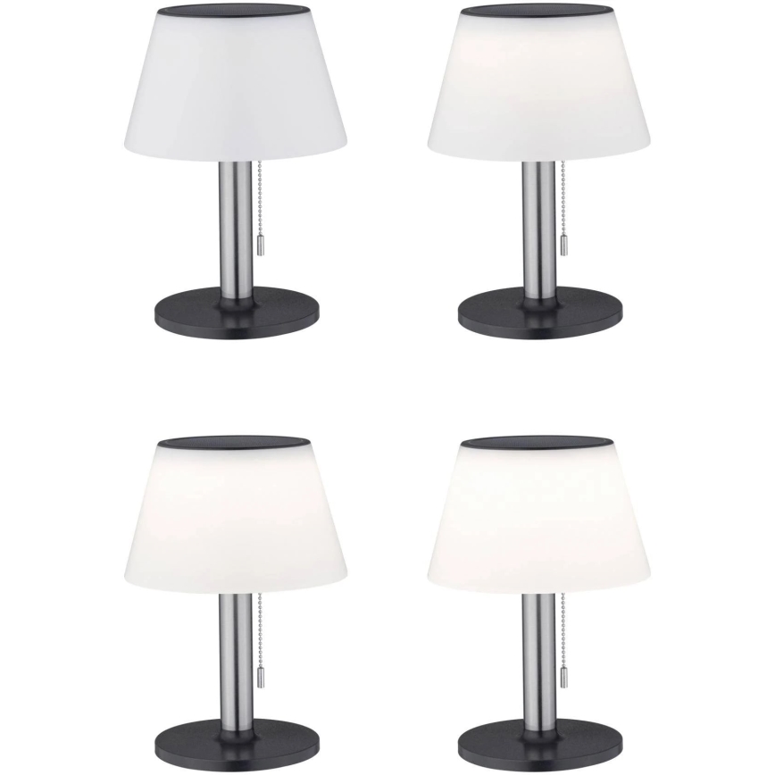 Paulmann 94309 - LED/0,8W IP44 Димируема соларна лампа LILLESOL 3,7V