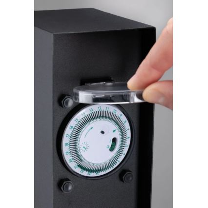 Paulmann 94314 - Екстериорна колона с контакти и таймер 2Z SCHUKO