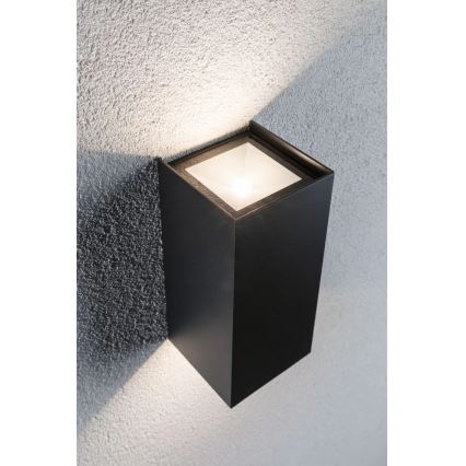 Paulmann 94325 - 2xLED/6,5W IP44 Екстериорен аплик FLAME 230V