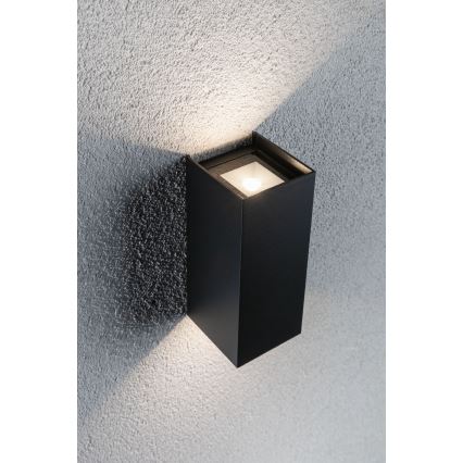 Paulmann 94326 - 2xLED/2,8W IP44 Екстериорен аплик FLAME 230V