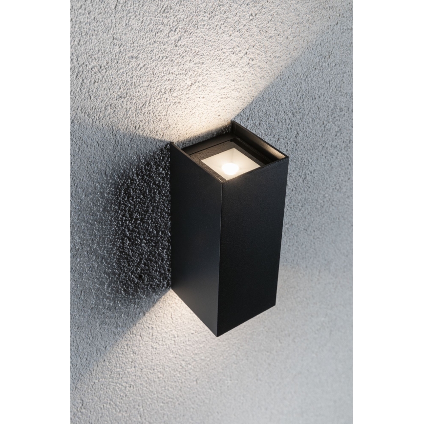 Paulmann 94326 - 2xLED/2,8W IP44 Екстериорен аплик FLAME 230V