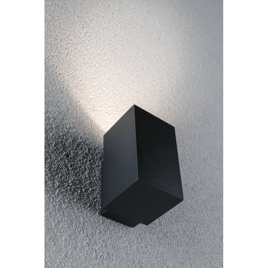Paulmann 94327 - LED/3,8W IP44 Екстериорен аплик FLAME 230V антрацит