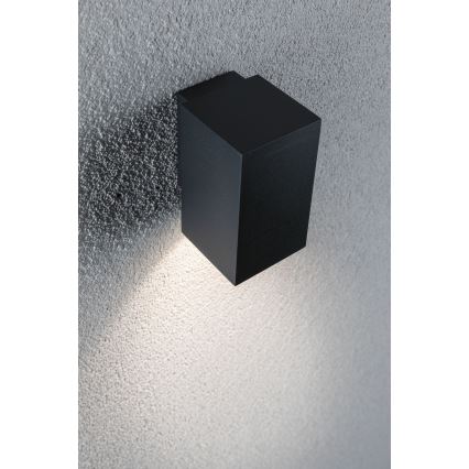 Paulmann 94327 - LED/3,8W IP44 Екстериорен аплик FLAME 230V антрацит
