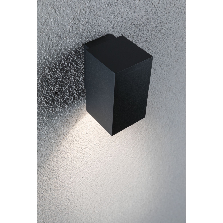 Paulmann 94327 - LED/3,8W IP44 Екстериорен аплик FLAME 230V антрацит