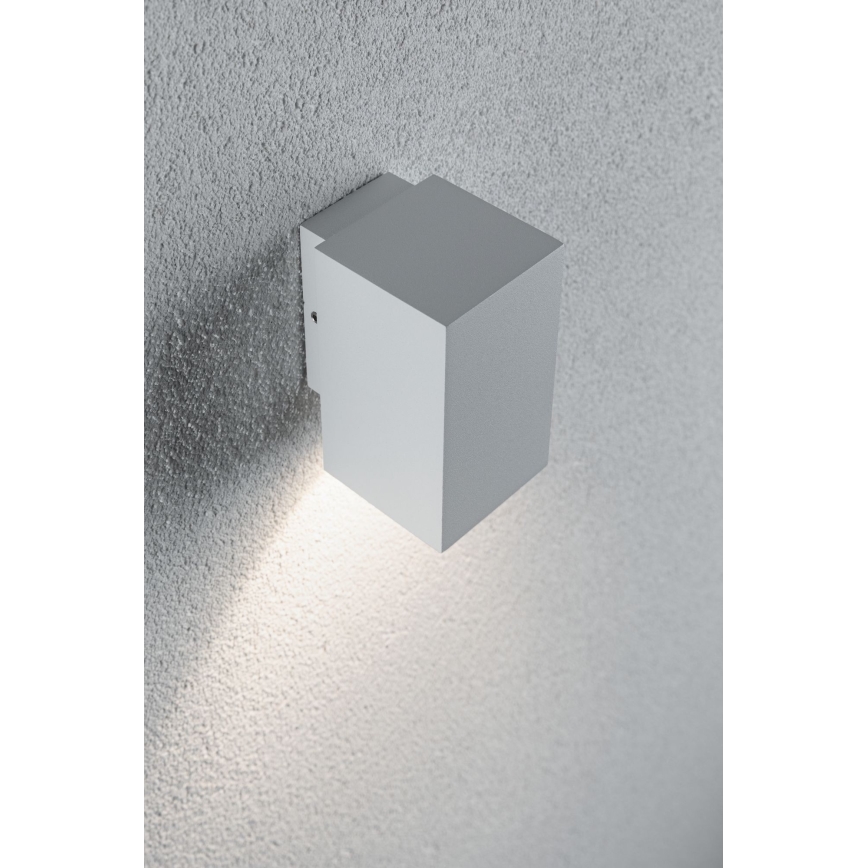 Paulmann 94329 - LED/3,8W IP44 Екстериорен аплик FLAME 230V бял