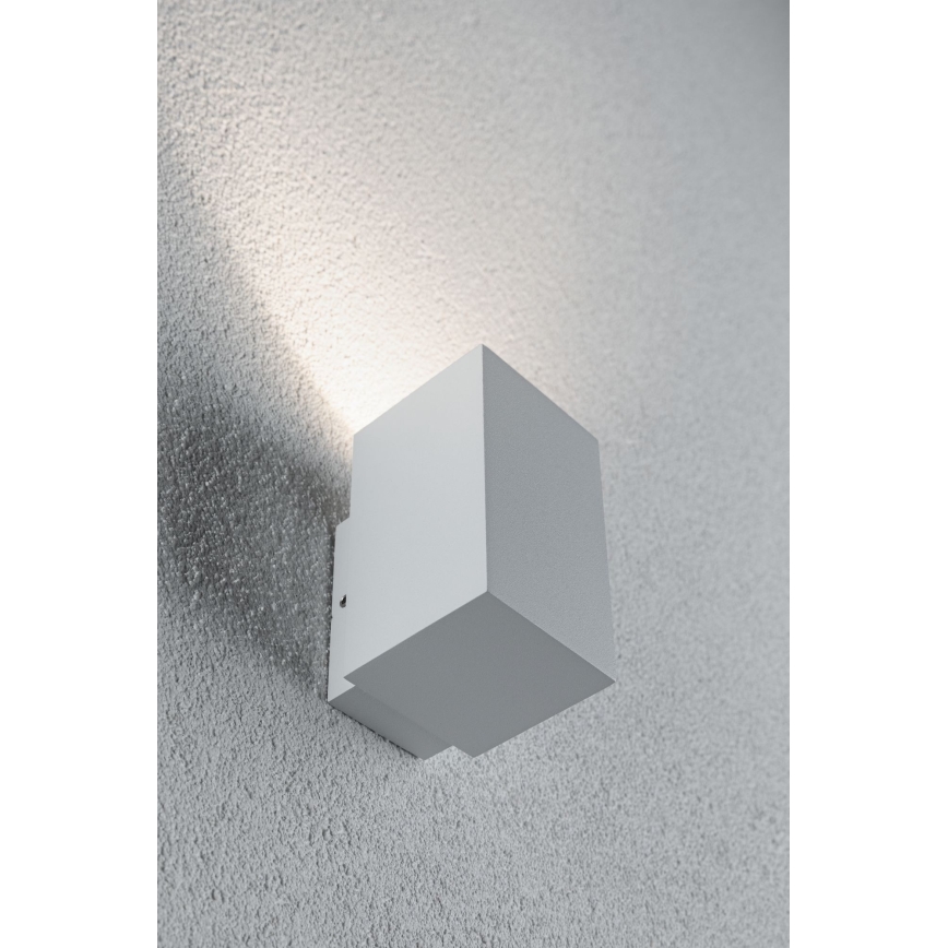 Paulmann 94329 - LED/3,8W IP44 Екстериорен аплик FLAME 230V бял