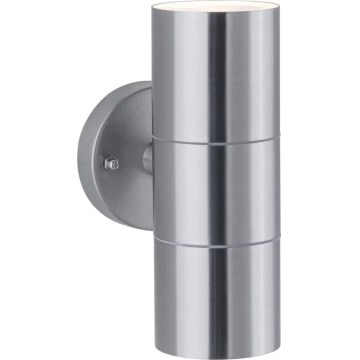 Paulmann 94331 - 2xGU10/10W IP44 Екстериорен аплик FLAME 230V