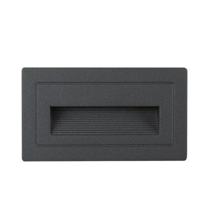 Paulmann 94383 - LED/4W IP44 Екстериорна лампа за вграждане LONG 230V