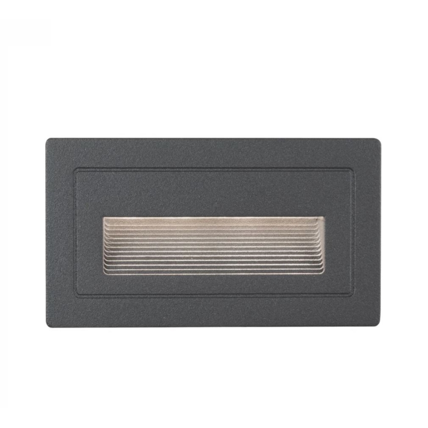 Paulmann 94383 - LED/4W IP44 Екстериорна лампа за вграждане LONG 230V