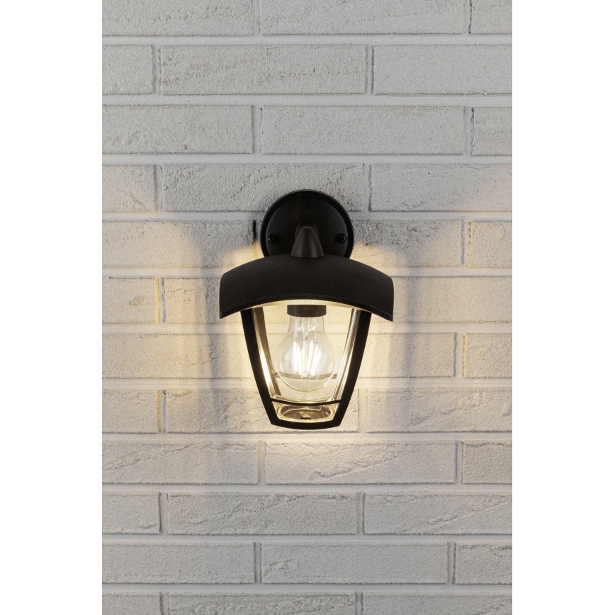 Paulmann 94392 - 1xE27/12W IP44 Екстериорен аплик CLASSIC 230V