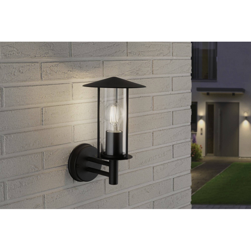 Paulmann 94398 - 1xE27/60W IP44 Екстериорен аплик CLASSIC 230V