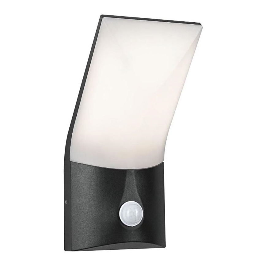 Paulmann 94402 - LED/10W IP44 Екстериорен аплик със сензор ADYA 230V