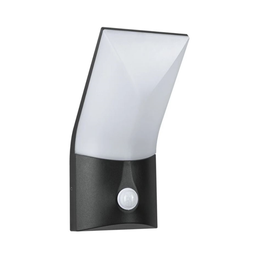Paulmann 94402 - LED/10W IP44 Екстериорен аплик със сензор ADYA 230V